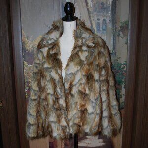 Beautiful Regent Park Faux Fur Coat - XL